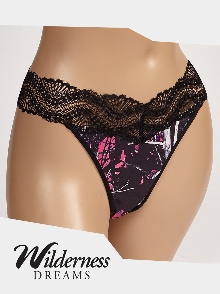 Wilderness Dreams "Muddy Girl" Lace Thong